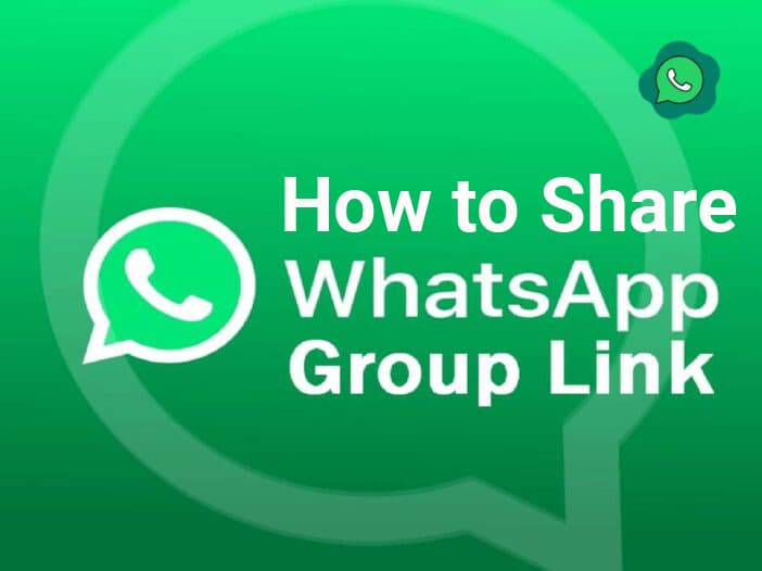 how to share a group link in whatsapp