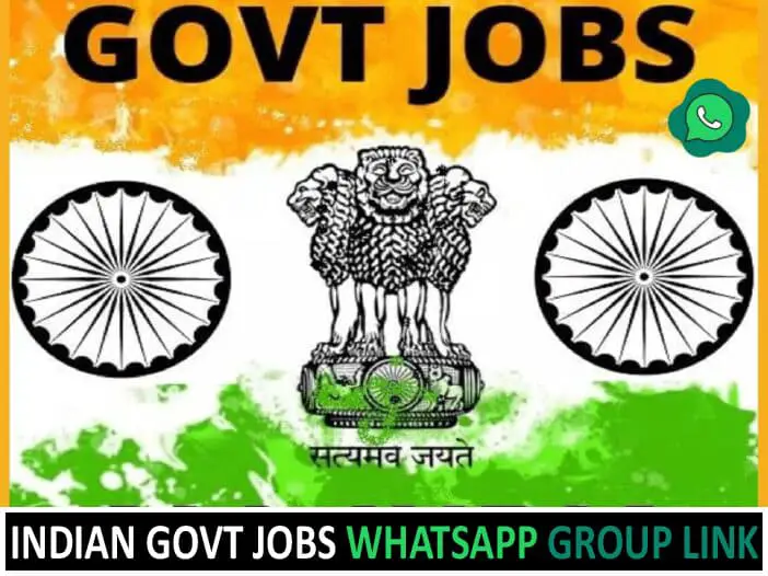government job whatsapp group link india